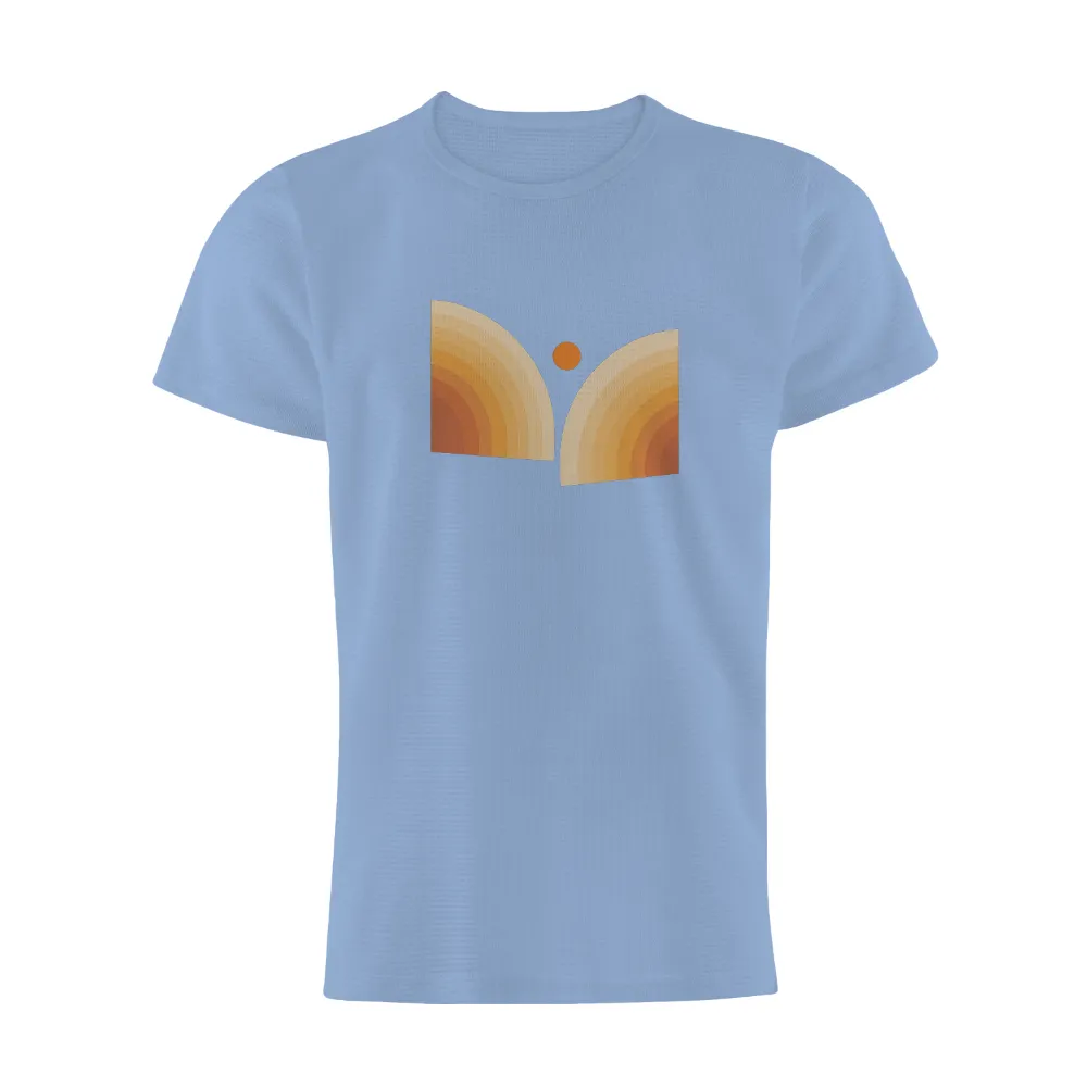 TShirt Design: Open Book Adventure in Orange Glow|glow in the dark smiley face t shirt