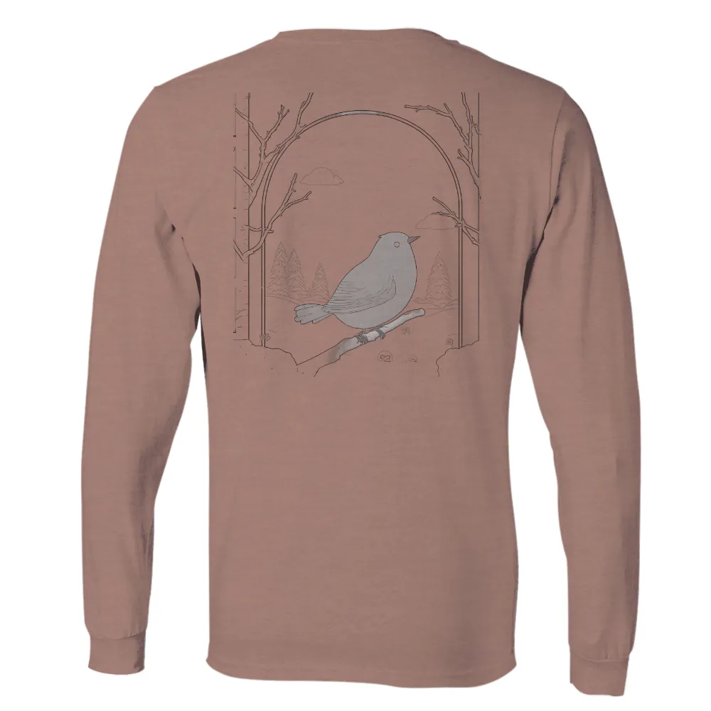 Minimalist Bird Nature Graphic | Unique Designs Inspired by Nature|nhl last night