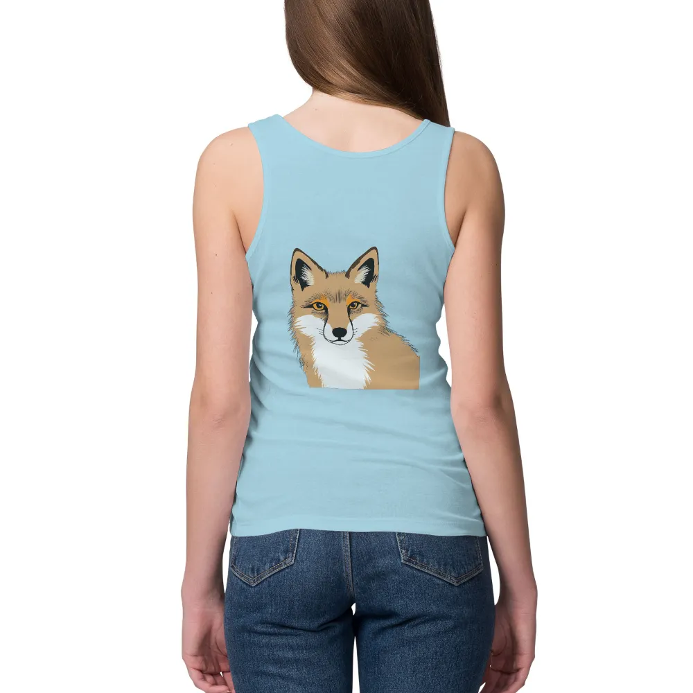 T-Shirts Custom: Fox Spirit - Wisdom and Nature|t shirt painting on nature