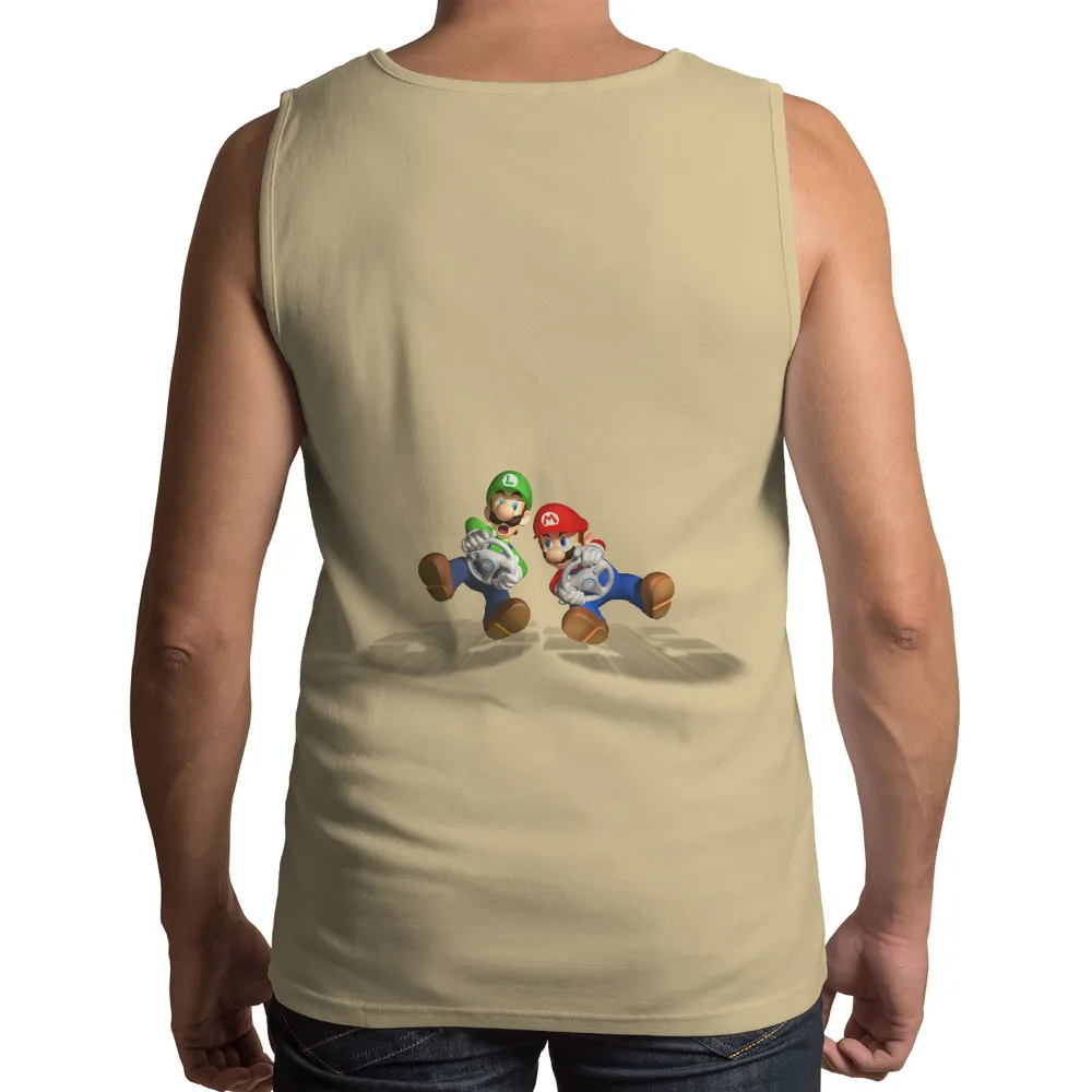 Tee Shirts Printed with Mario and Luigi Racing Adventure|bonkers mario t shirt