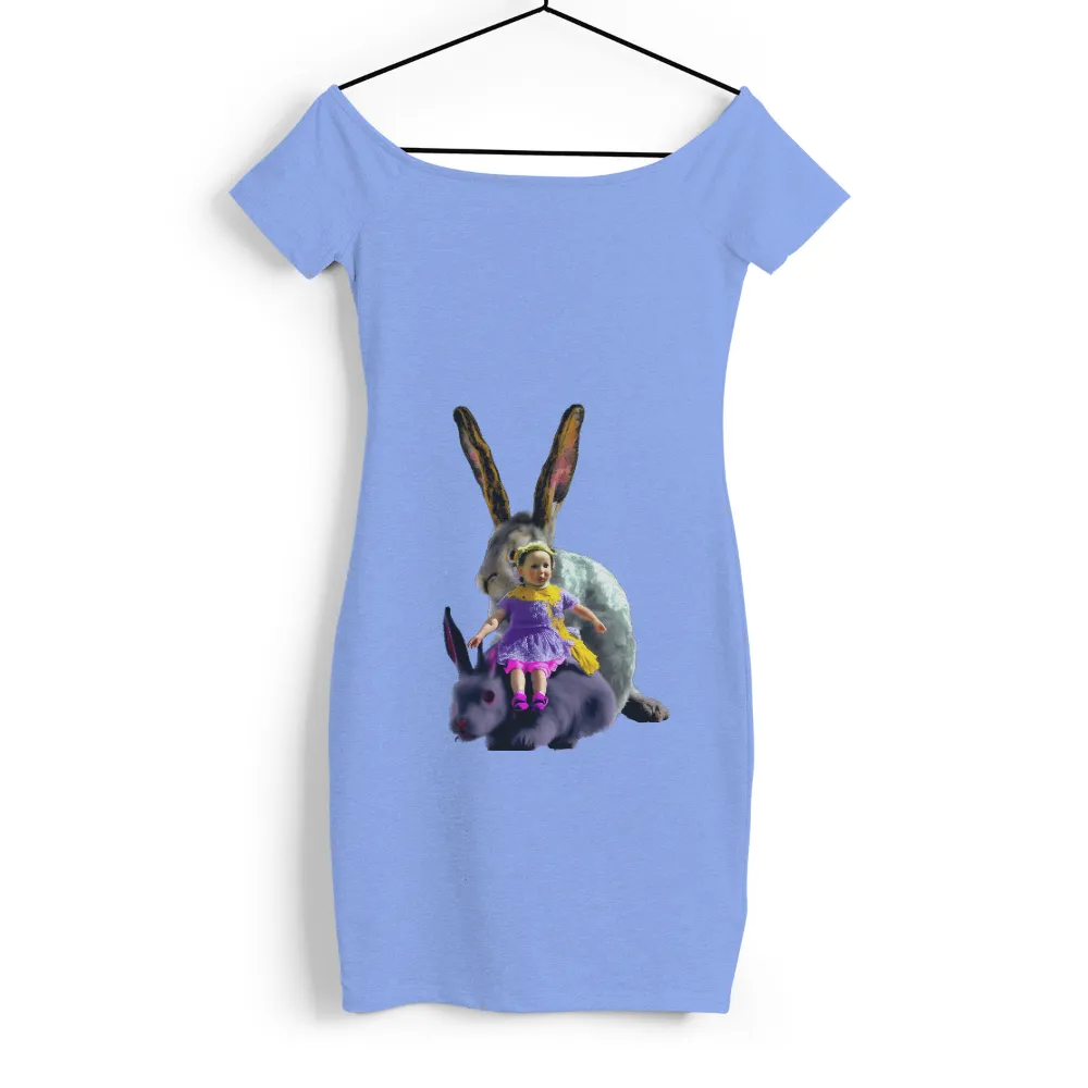 T-Shirts Custom: Whimsical Adventure with Magical Rabbits|garden of delete shirt