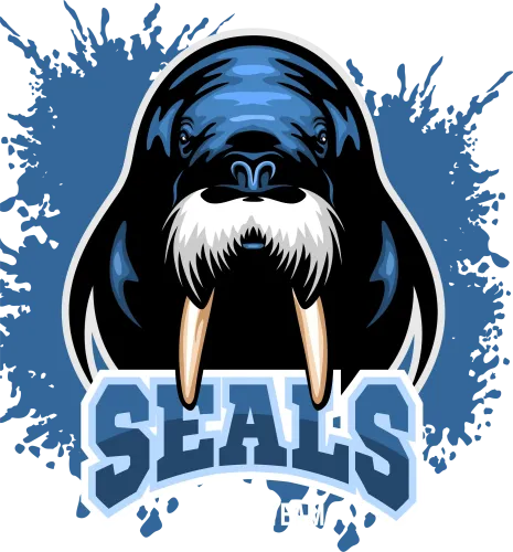 TShirt Design: Walrus Mascot for Seals Sports Team