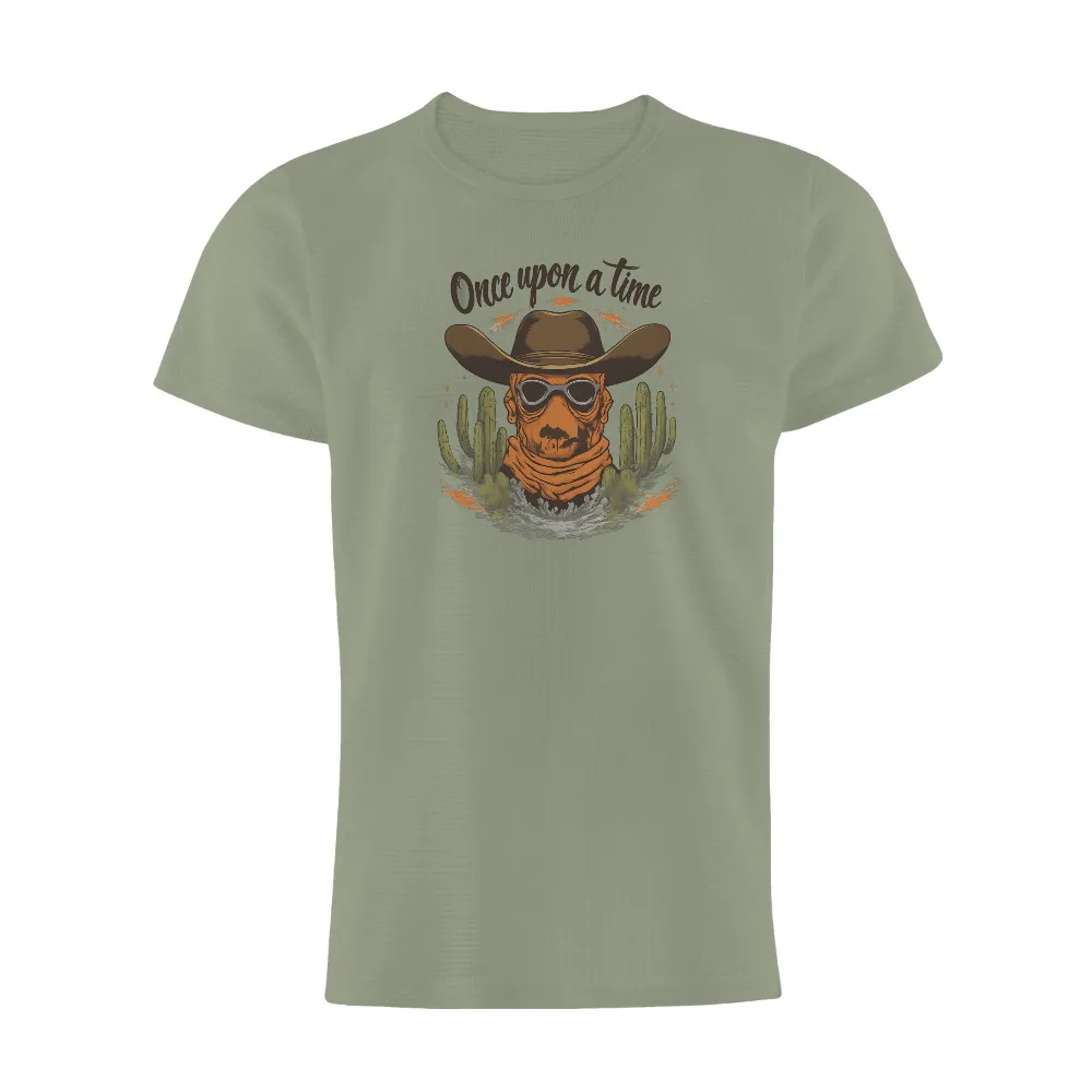 TShirt Design: Once Upon a Time Cowboy Legend|military desert tan t shirts