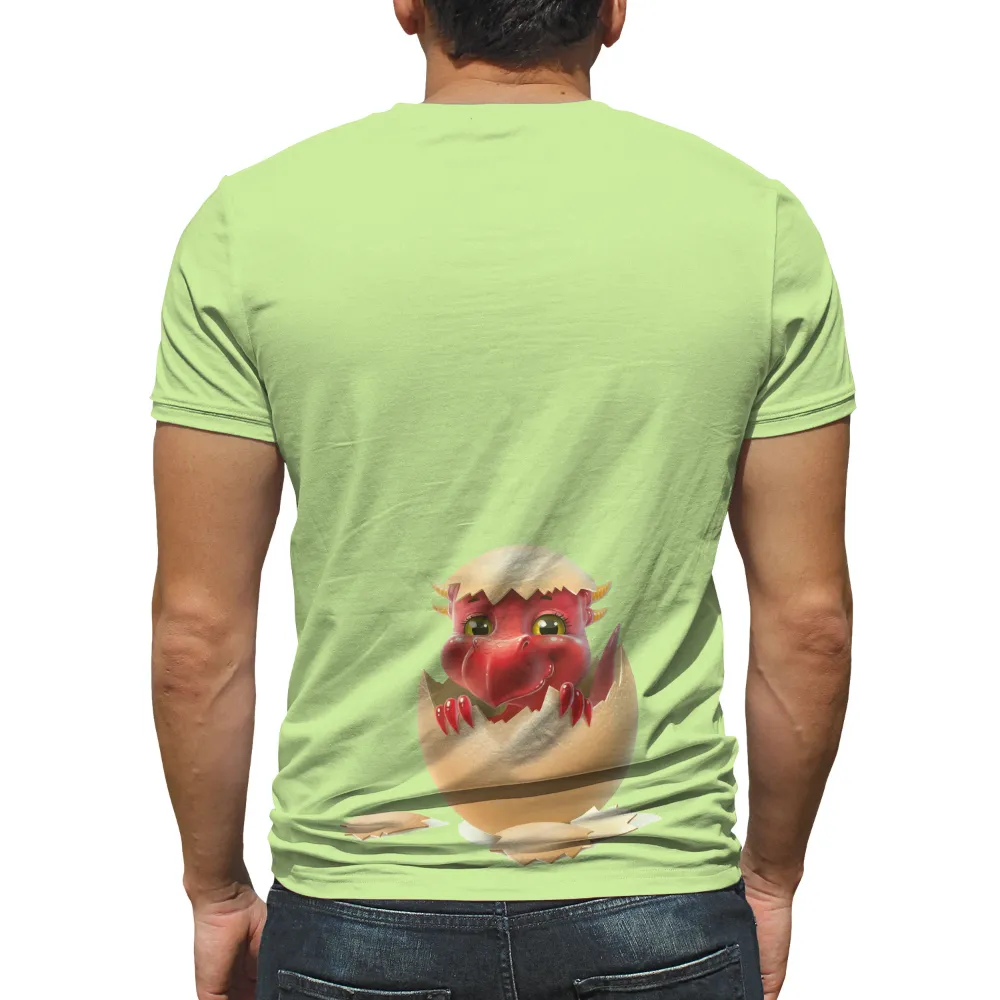 Shirts Graphic Tees: Ember the Dragon Hatching - New Beginnings|white cute t shirt roblox