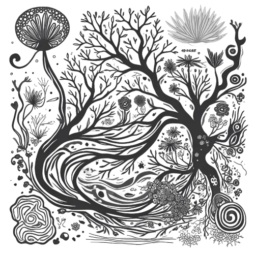 Tee Shirts Printed: Tree of Life - Artistic Designs