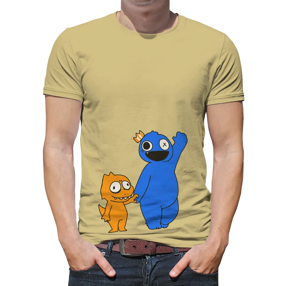 T-Shirts Pattern: Quirky Monsters Friendship Adventure|roblox amogus t shirt