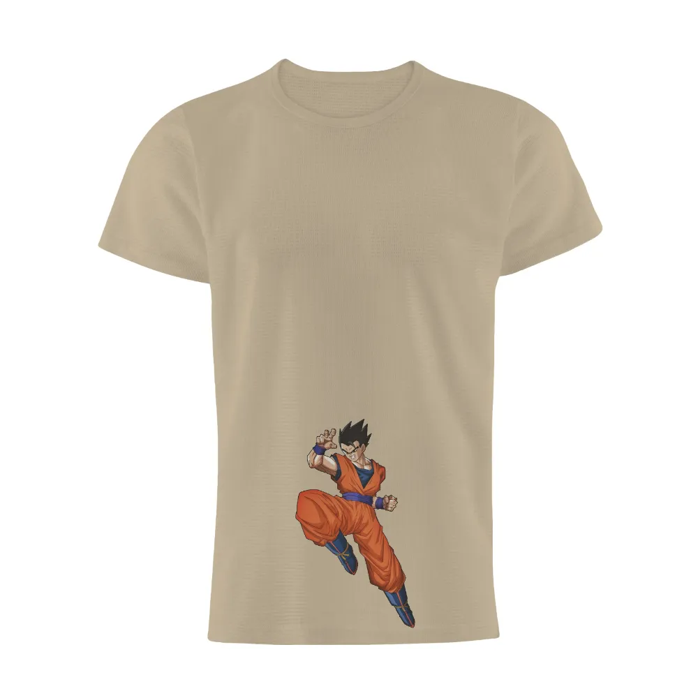 Goku T-Shirts Custom: Dragon Ball Warrior Design|dragon ball z nba t shirt