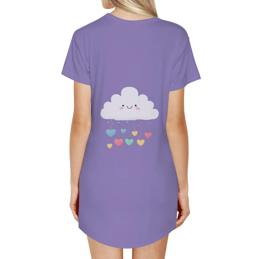 Whisp's Heart Rain: A Whimsical T-Shirts Design|love for 3 shirts damar