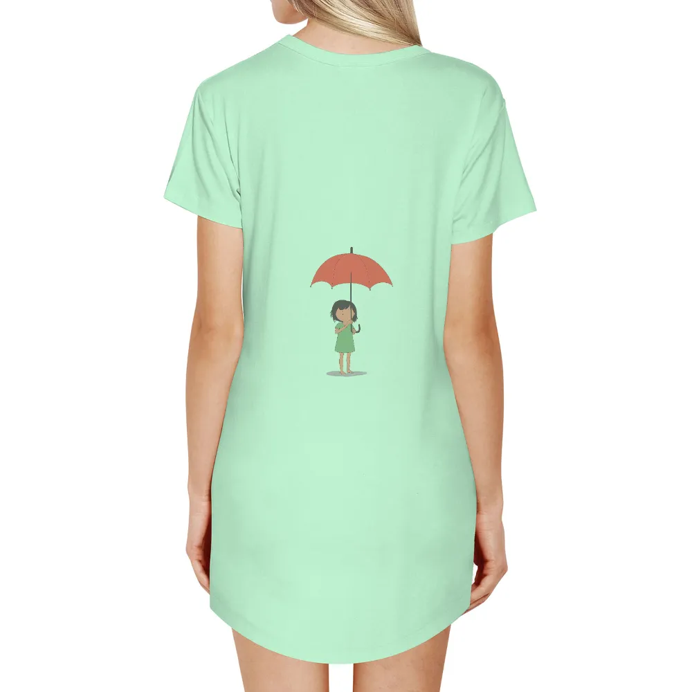 T-Shirts Pattern: Embrace the Rain with Joy|t shirt painting on nature