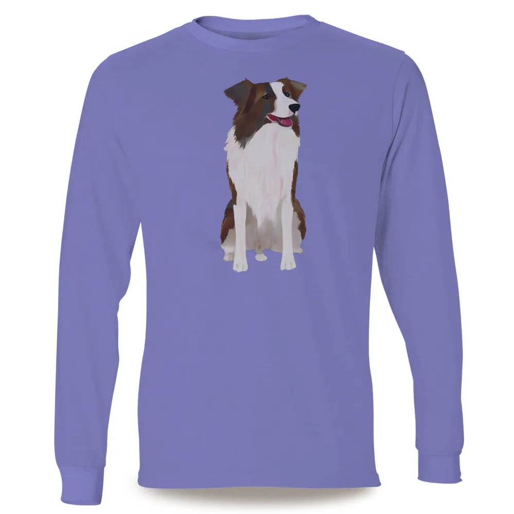 TShirt Printing: Max the Border Collie - Loyalty and Companionship|dog lover shirts