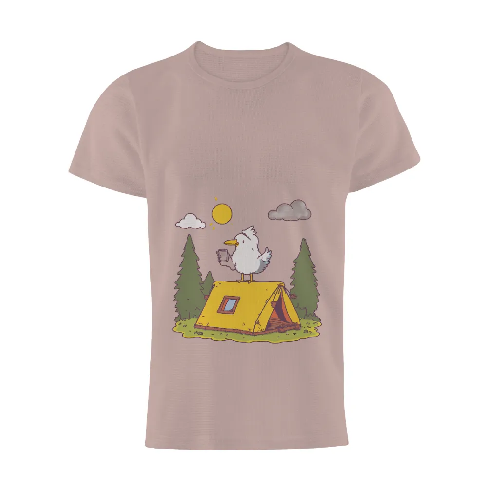 Seagull Camping Adventure TShirt Printing|camping tshirts for women