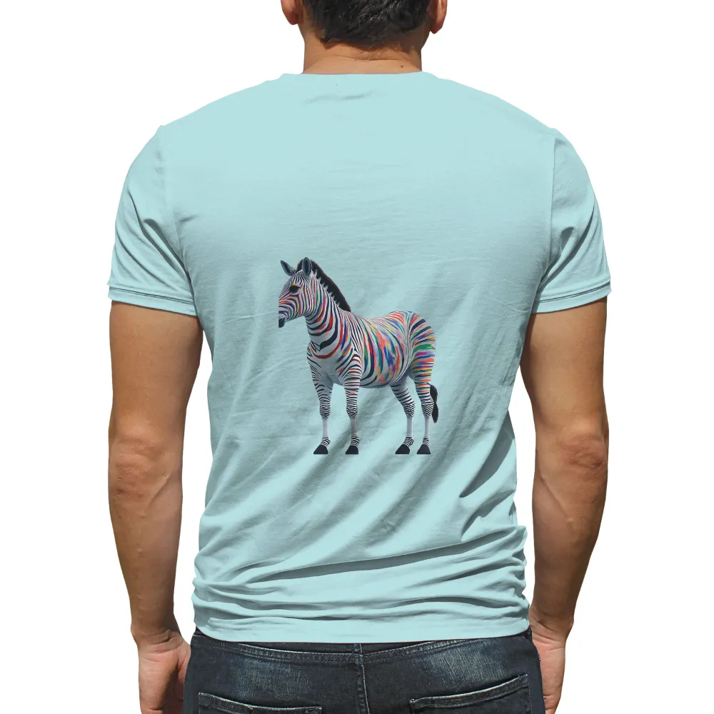 Shirts Graphic Tees: Embrace Your Unique Colors with Zephyr|rainbow tie dye pride shirt