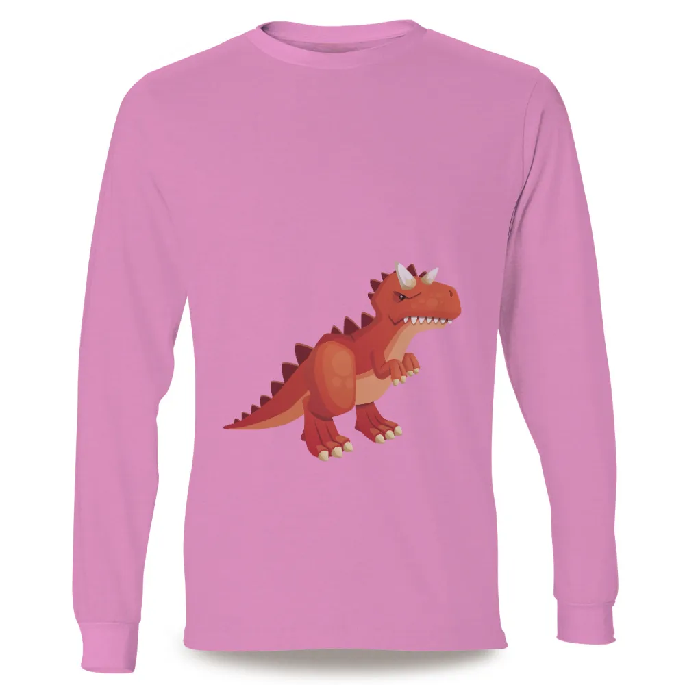 Customized Tee Shirts: Mighty Rex - Dinosaur Power|valentines day dinosaur shirt