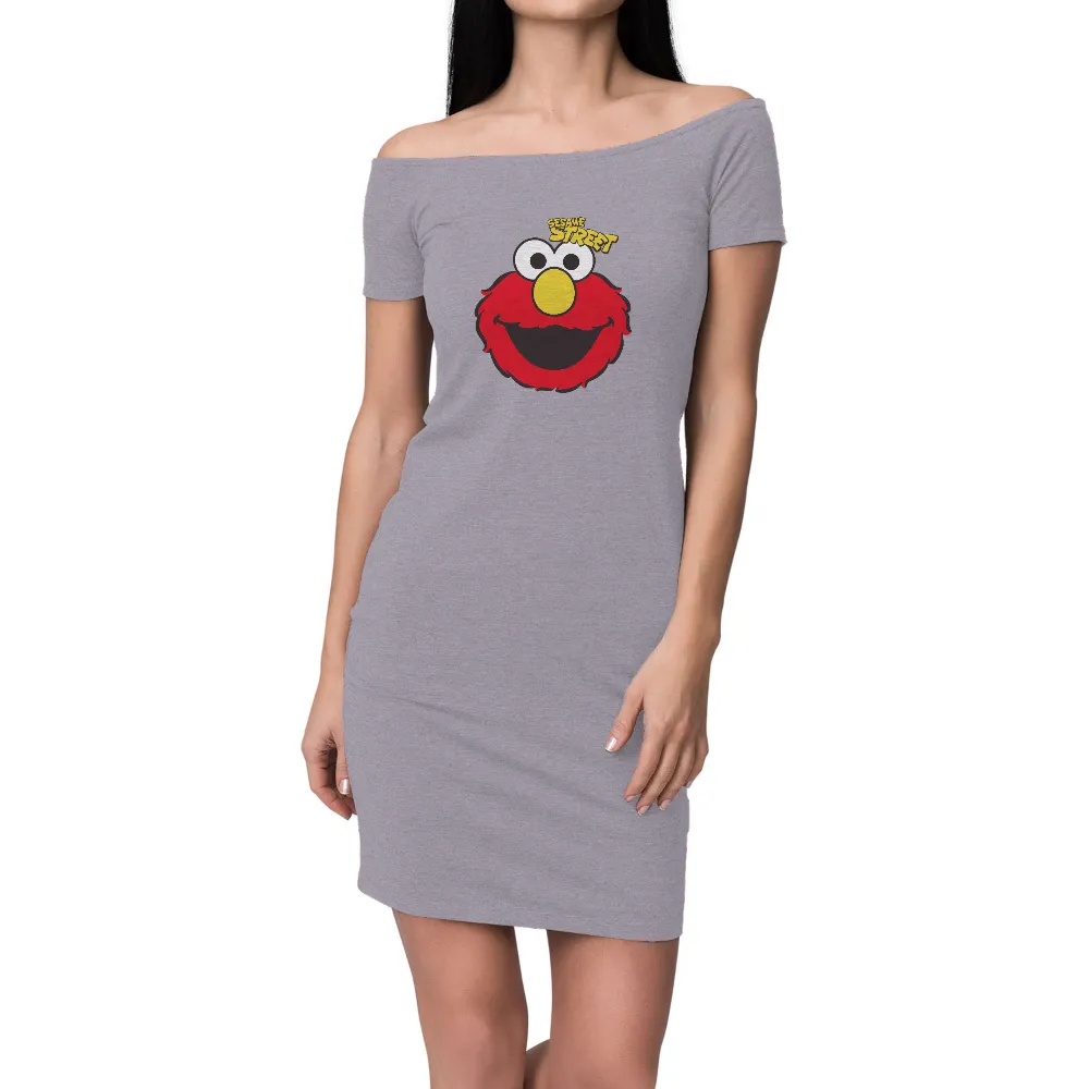 Tee Shirt Printing: Elmo Sesame Street Happy Smile|buffalo bills cartoon shirt