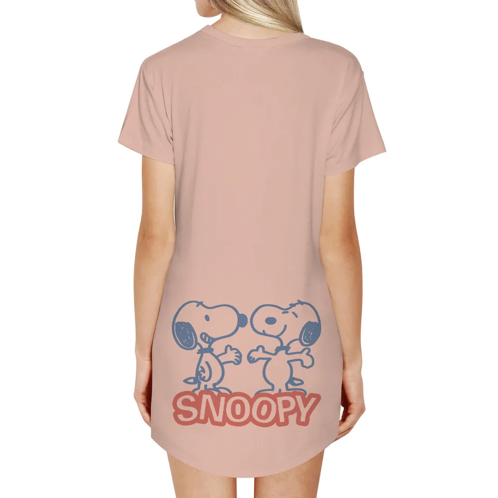 Snoopy T-Shirt Printing: Iconic Pop Culture Design|t and a vintage