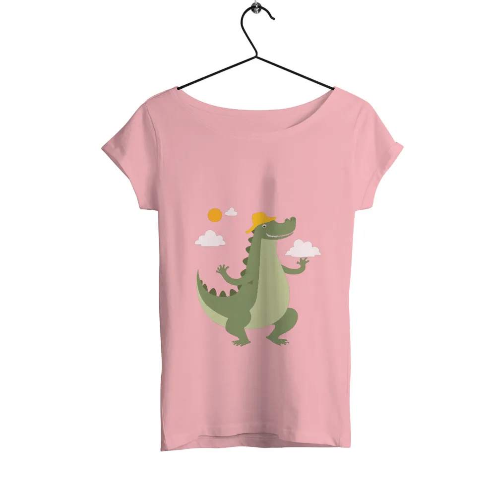 Tee Shirt Printing: Zephyr the Dragon's Joyful Stroll|dragon valentine shirt