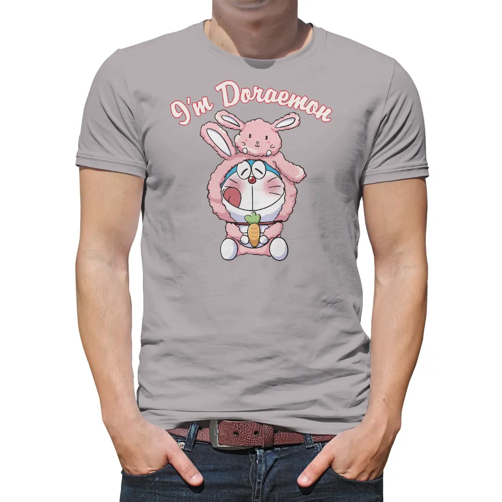 T-Shirts Custom: I'm Doraemon - Cute Bunny Fusion|robot valentine shirt