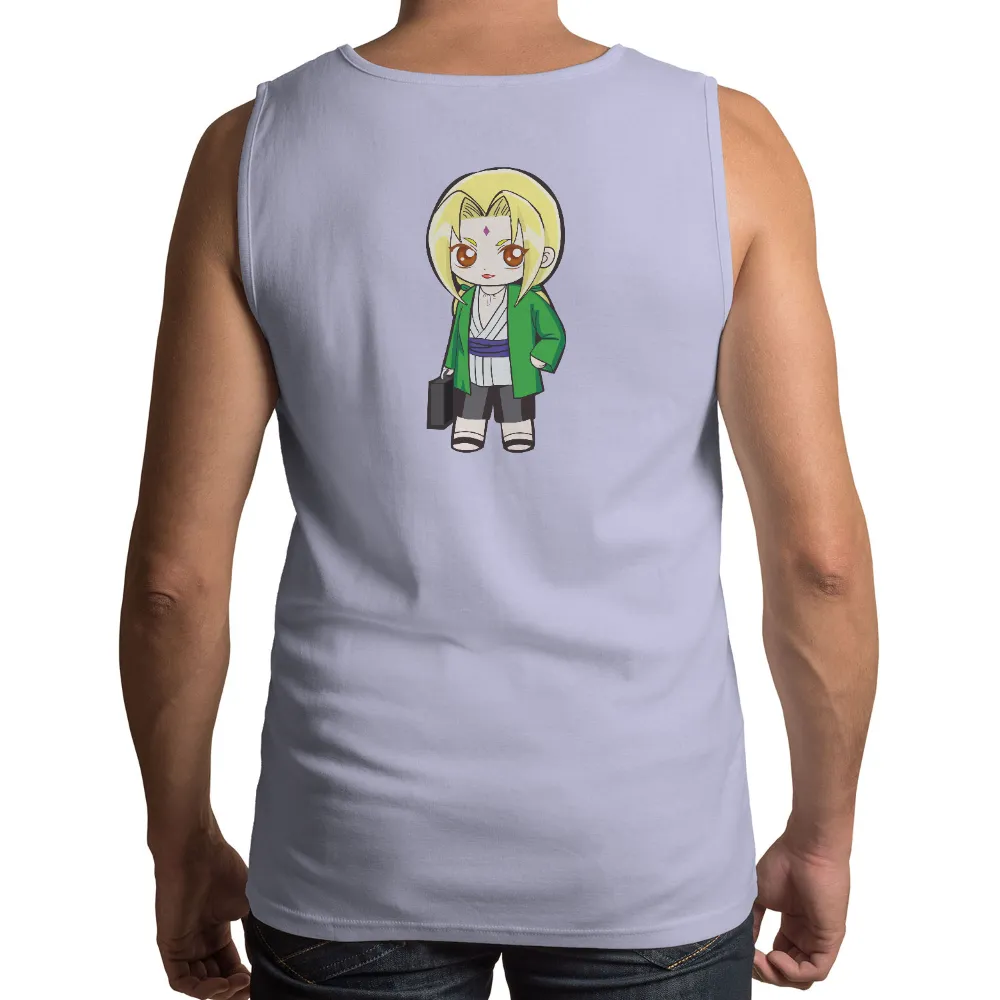 Graphic Tees: Tsunade's Strength and Resilience in Chibi Style|evander kane gambling