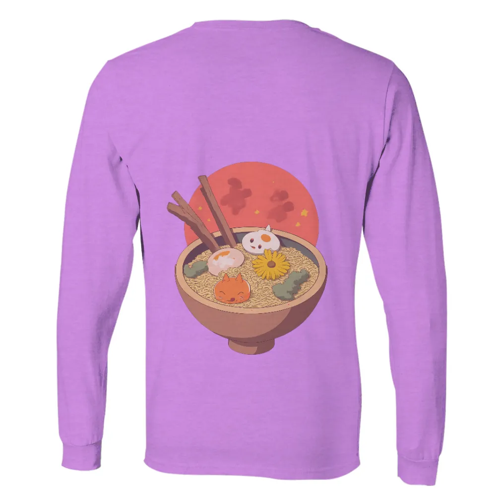 Ramen Bliss: A Warm Bowl of Comfort and Joy - T-Shirts Design|easter cat shirt