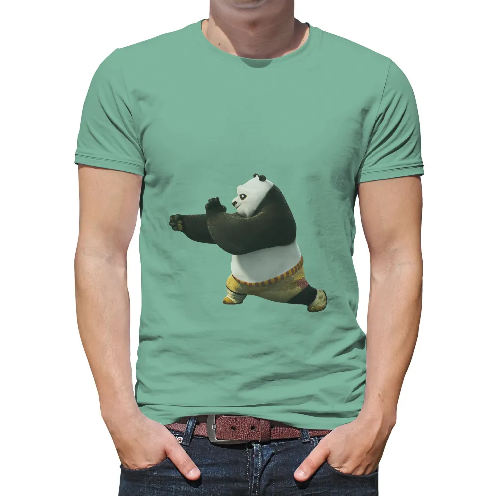 Kung Fu Panda T-Shirts Custom: Embrace the Spirit of Tai Lung|rainbow panda shirt