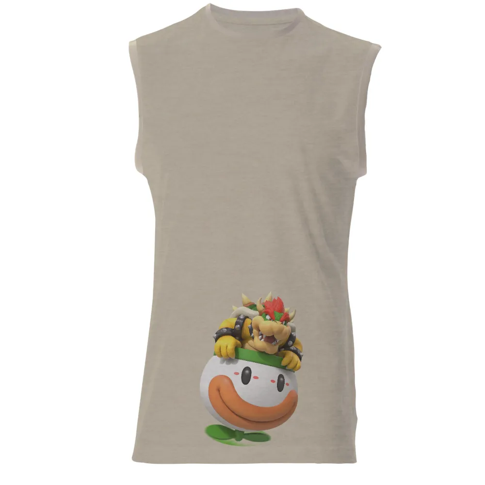 T-Shirts Pattern: Bowser and Piranha Plant - Gaming Fun|5t super mario shirts