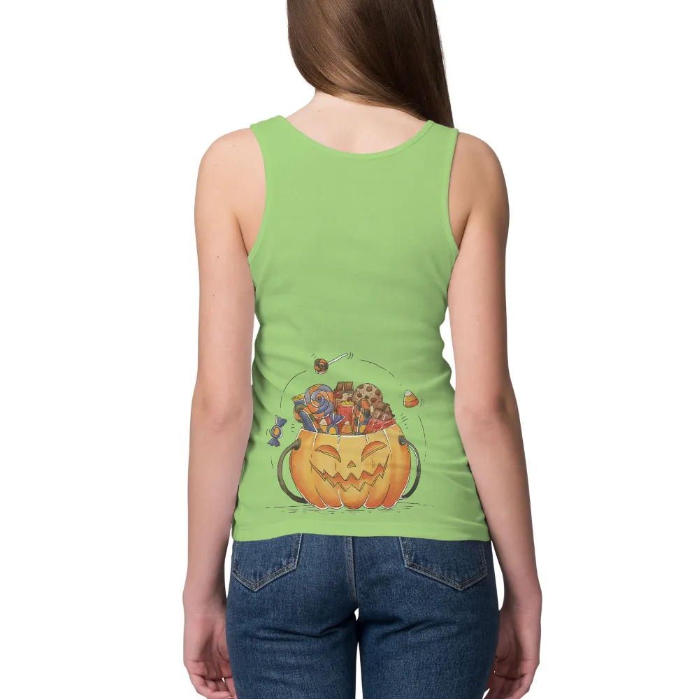 Graphic Tees: Halloween Pumpkin Bucket of Joy|g is for ghostface shirt spirit halloween