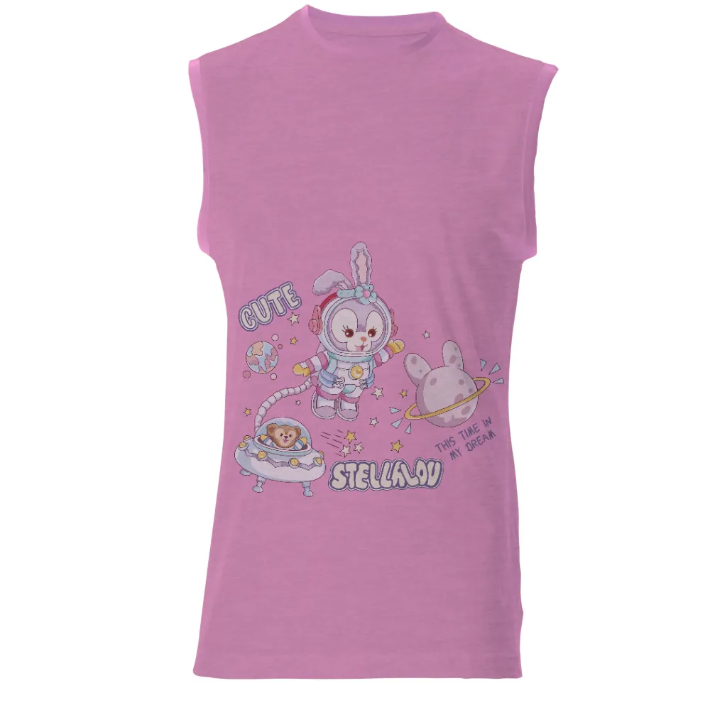 Graphic Tees: Space Adventure with Stella - Anime, Cute, Exploration|outerstuff space jam