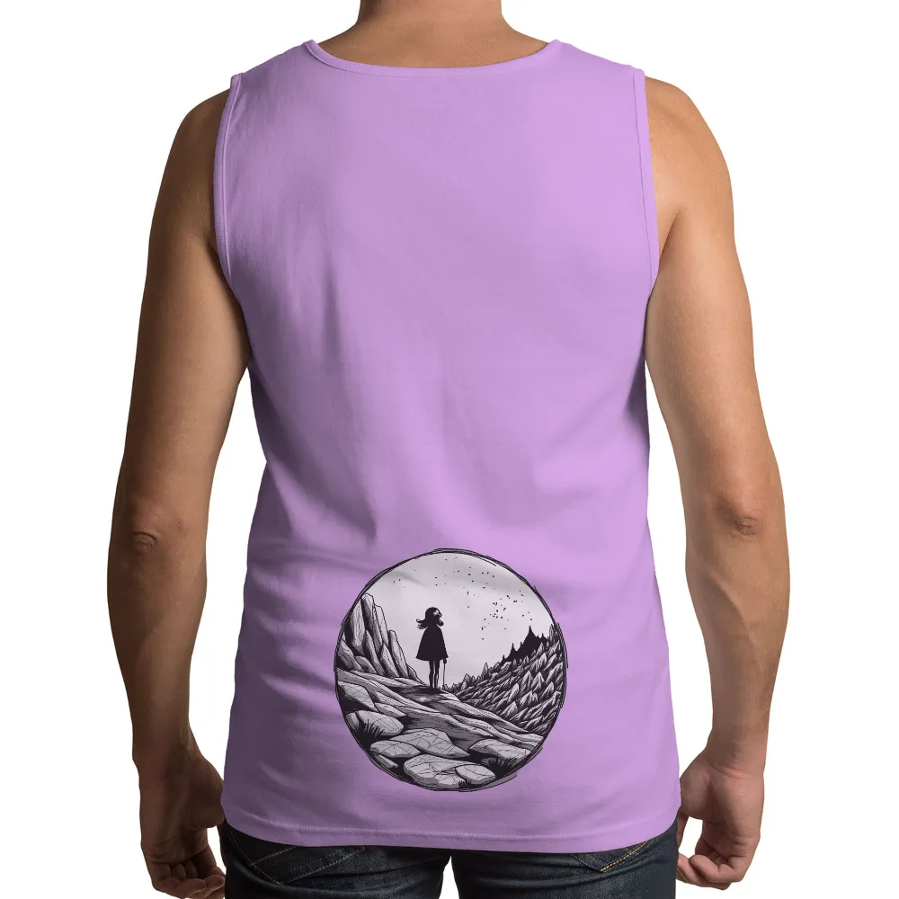 Shirts Graphic Tees: Elara's Journey Through the Mountains|best upf shirts for hiking