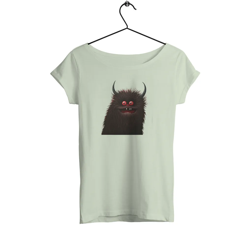 Graphic Tees: Fuzzy Demon - Pop Culture Meets Artistic Expression|military t shirts humor uk