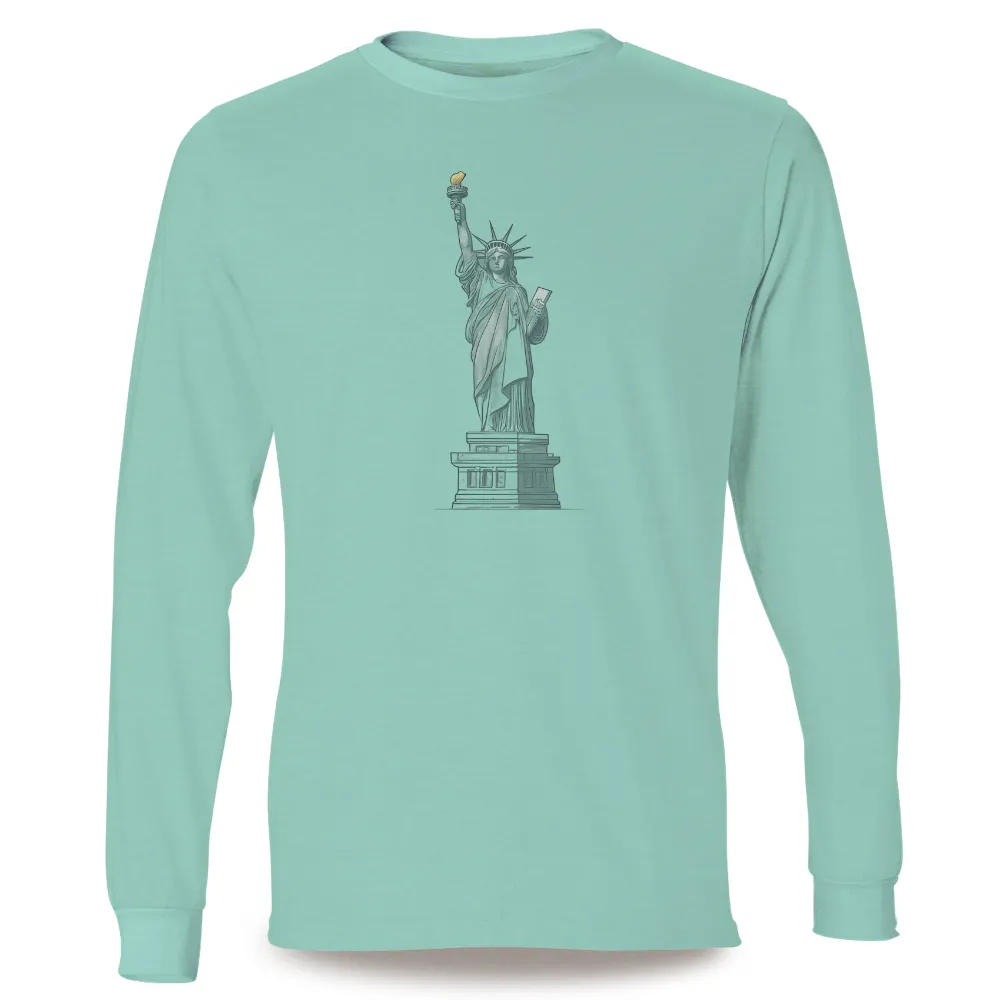 Statue of Liberty Printing: Freedom, Modern Art, and Iconic Design|beer hockey guns and freedom shirt