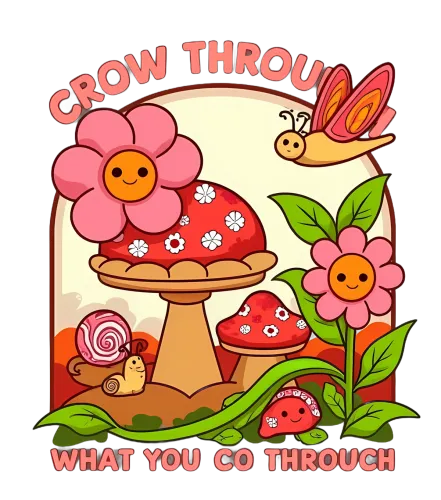 Tee Shirts Printed: Grow Through What You Go Through