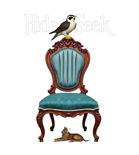 Custom T-Shirt Printing: Hide Seek - Falcon and Deer Artwork