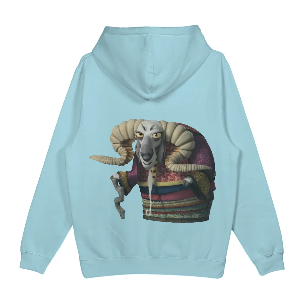 Shen the Wise Goat: Shirts Graphic Tees of Ancient Wisdom|serena goat t shirt