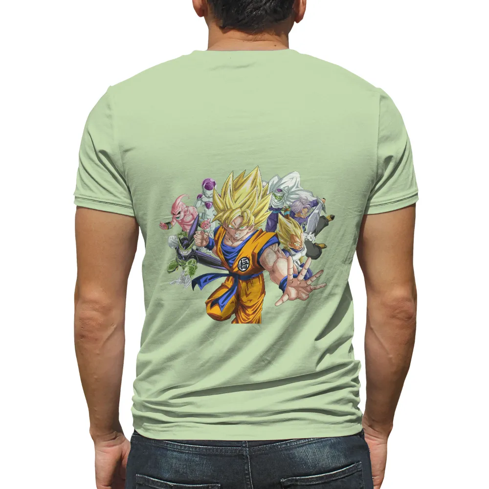 Graphic Tees: Anime Warriors - Power and Conflict|final fantasy party time shirt