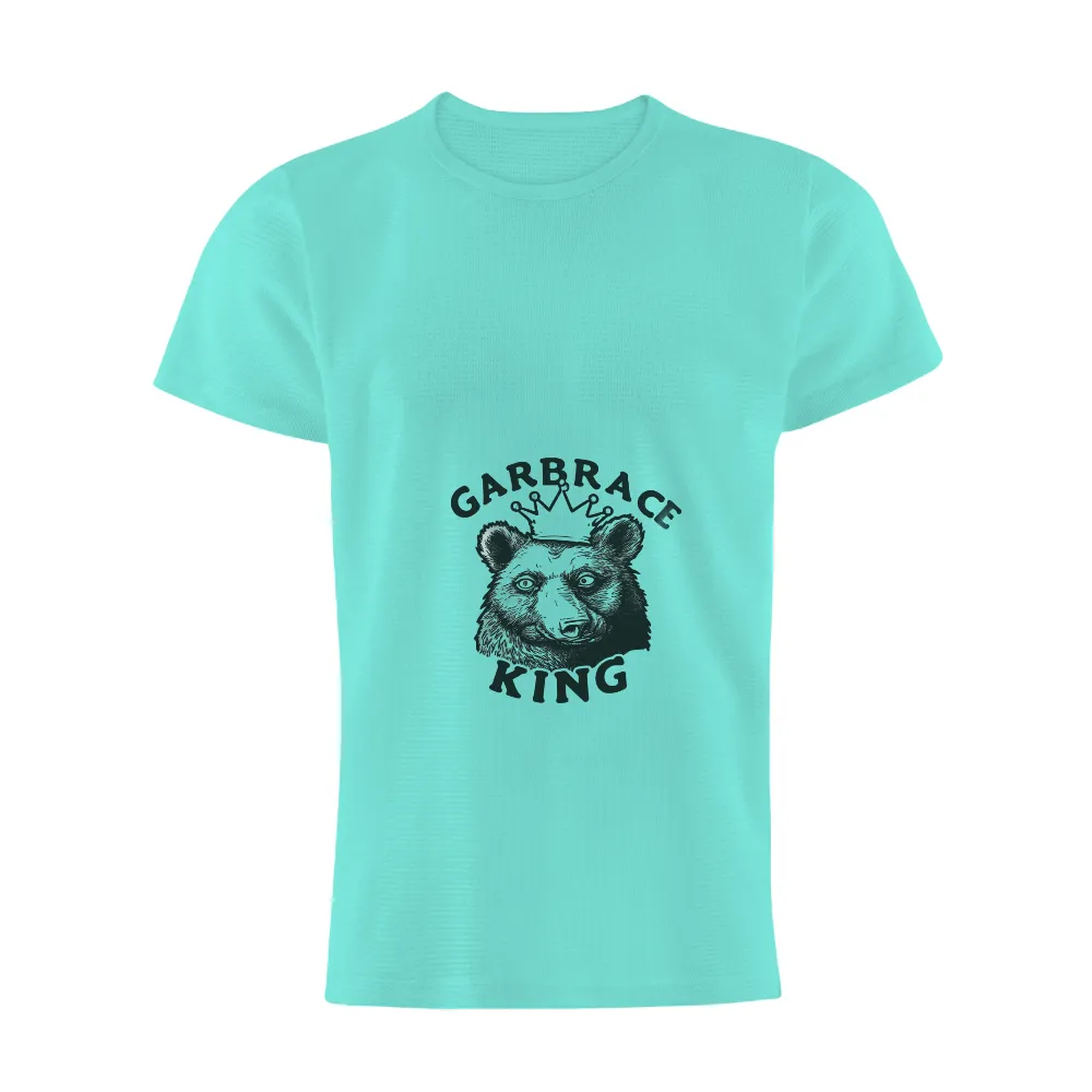 T-Shirts Custom: Garbage King - A Tribute to Urban Resilience|urban graphic tees mens