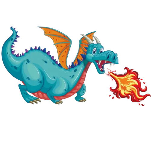 Shirts Graphic Tees: Dragon Fire Adventure