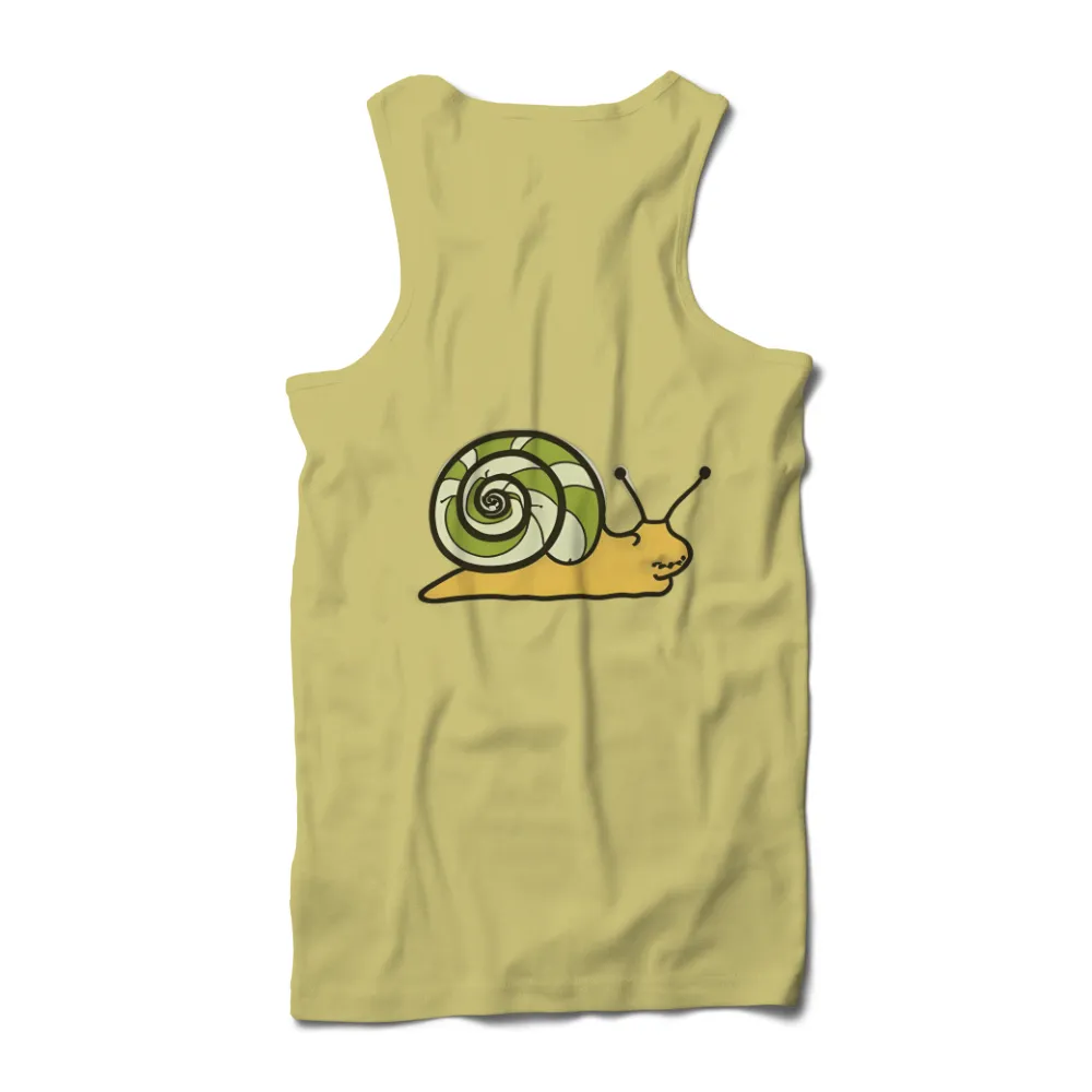 T-Shirt Printing: Swirl the Snail - Artistic Spirals of Growth|t shirt yellow roblox