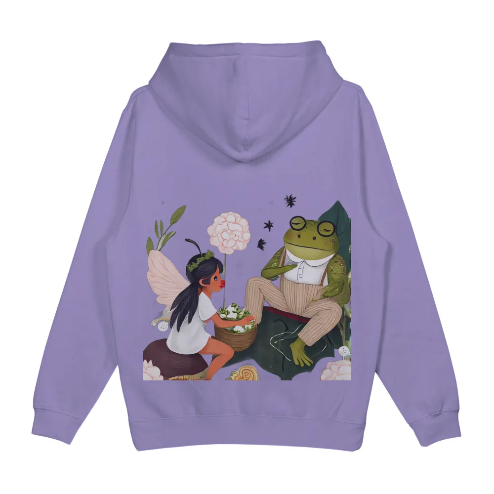 T-Shirts Custom: Enchanting Fairy and Frog Friendship|billabong cosmic garden tee