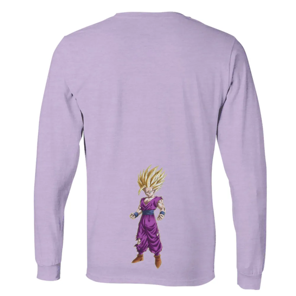 Shirts Graphic Tees: Unleash Your Inner Strength with Gohan Super Saiyan Design|dragon ball z dad shirt