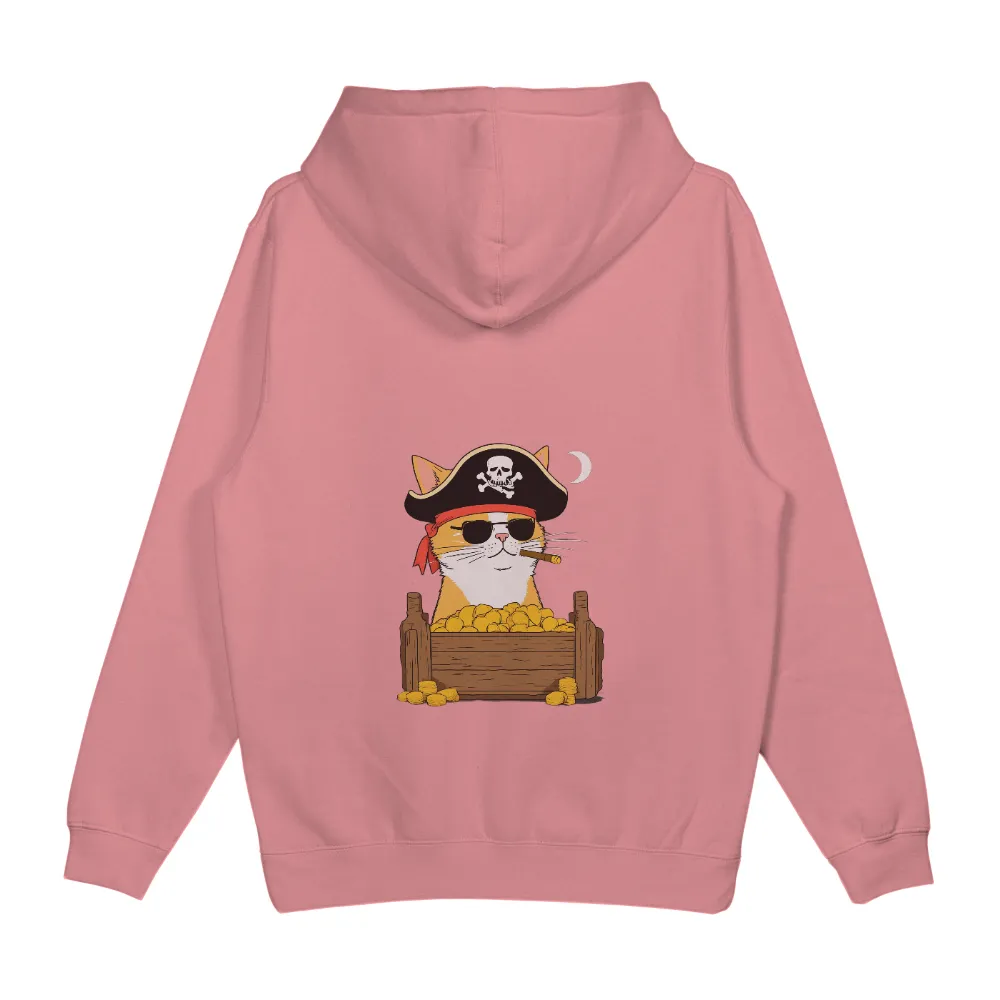 Tee Shirt Printing: Captain Whiskers - Pirate Cat Adventure|funny fourth of july shirts for women