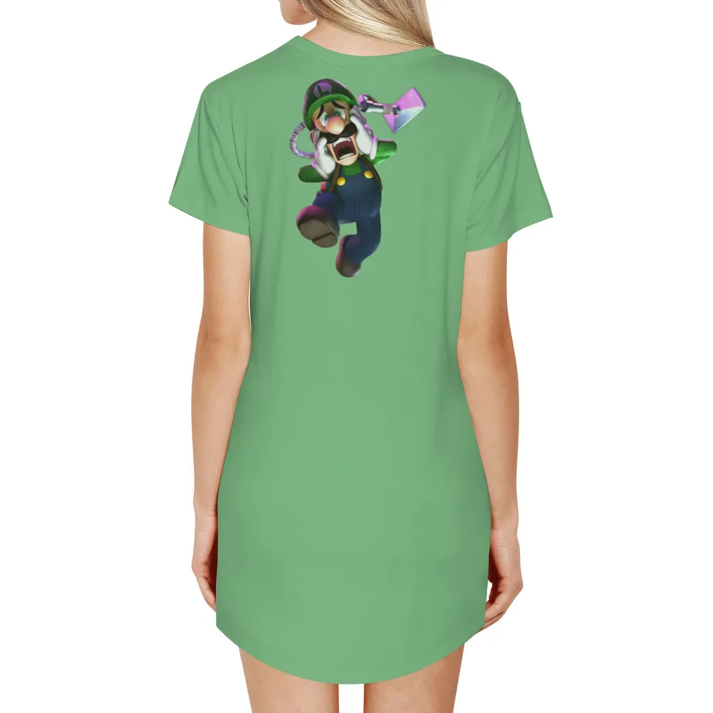 T-Shirts Custom: Luigi's Haunted Mansion Adventure|fear of god essentials summer core tee