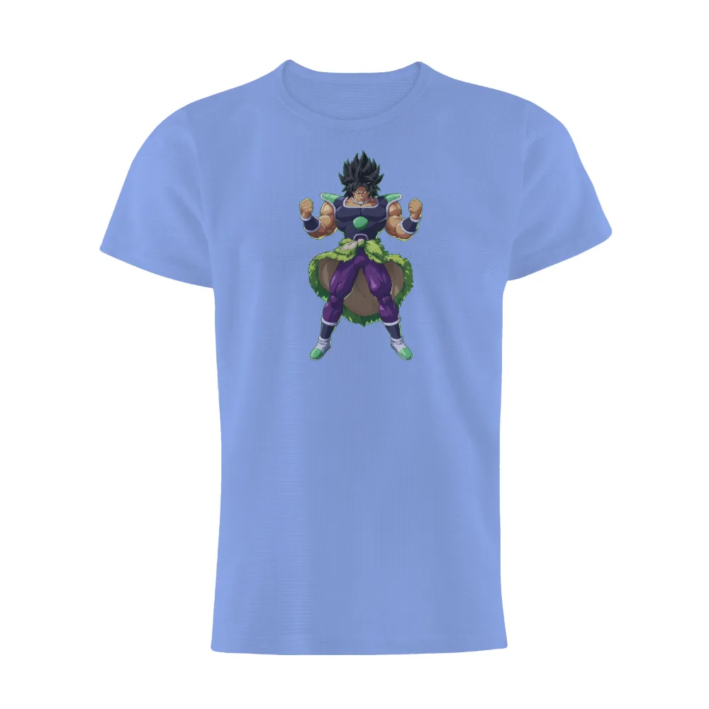 Graphic Tees: Broly's Iconic Power Pose from Dragon Ball|dragon ball z nba t shirt