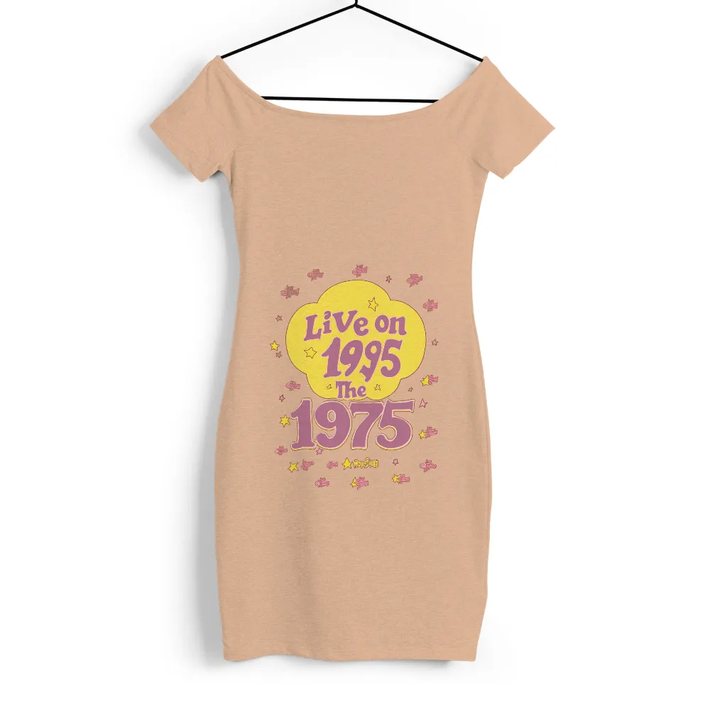 Retro Design: Celebrating the 1970s and 1990s with 'Live on 1995 The 1975'|vintage originals various artists t shirts