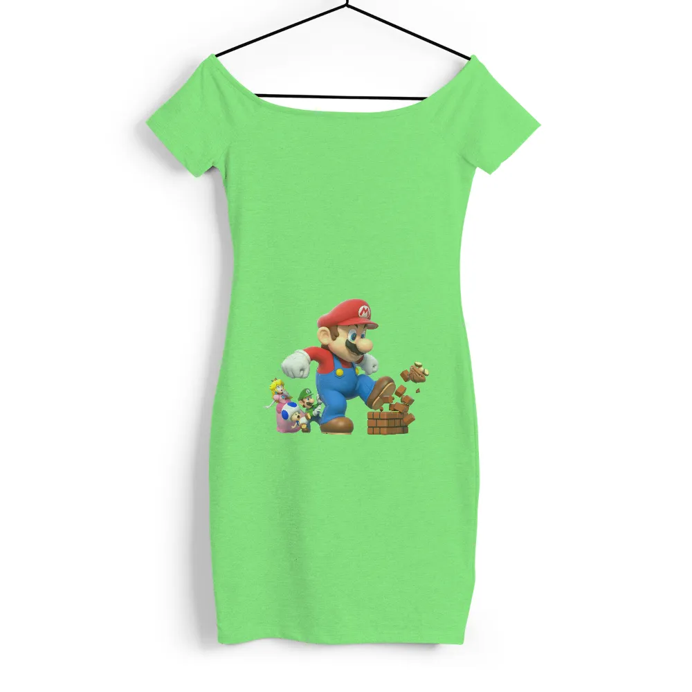 Tee Shirt Printing: Mario Adventure - Video Game Hero|bachelor movie hero shirts