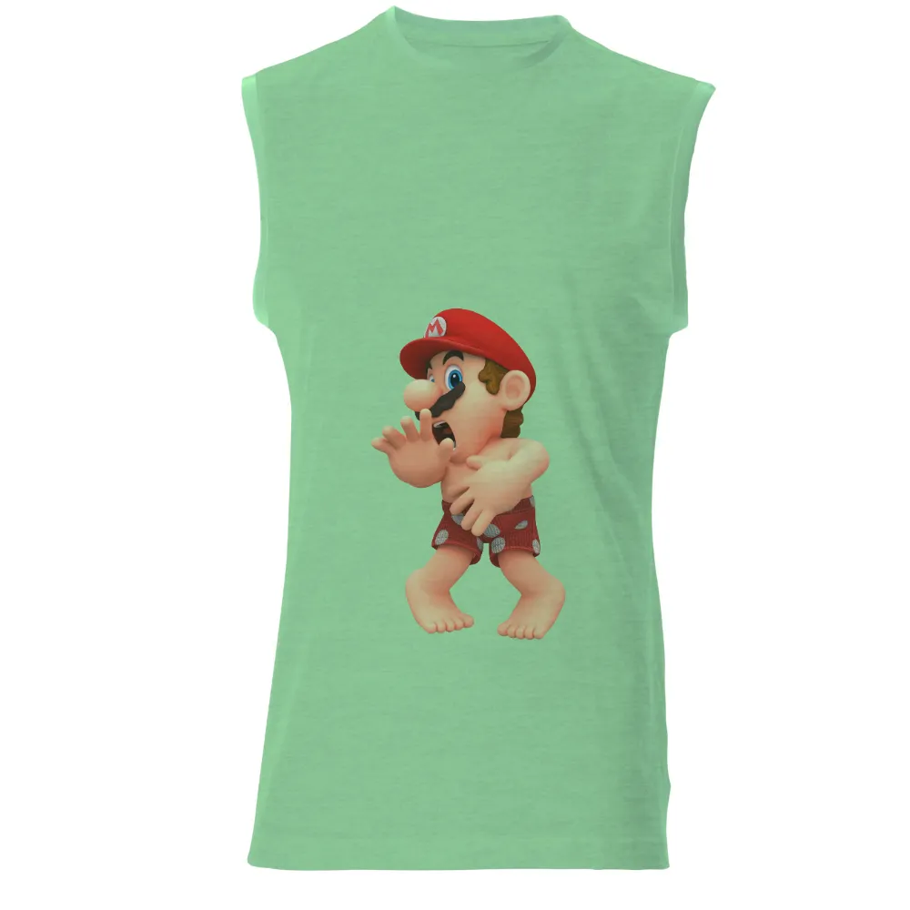 T-Shirts Design: Mario's Secret Life - Gaming Humor|bootleg mario shirt