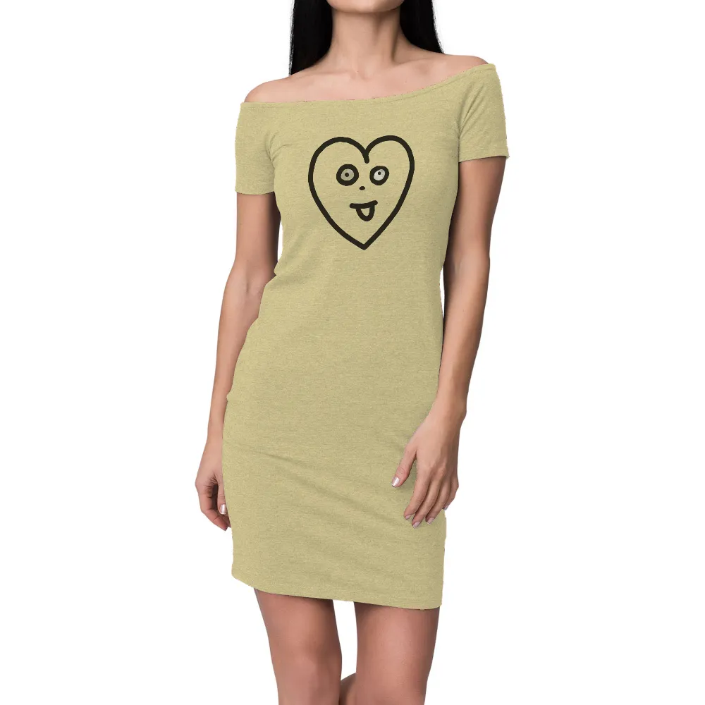 TShirt Printing: Embrace Life's Duality with Echo|heart shirts for valentine's day