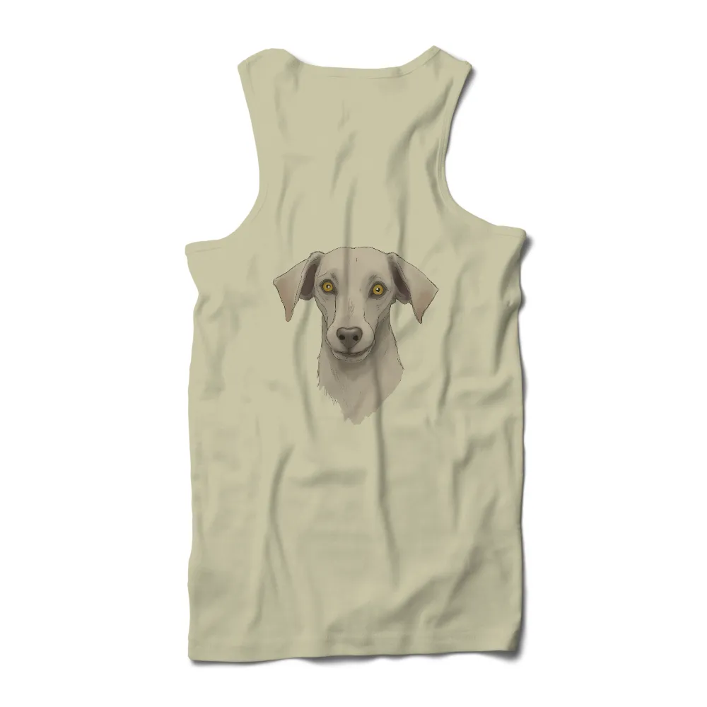 Custom T-Shirt Printing: Expressive Dog Design | Unconditional Love & Loyalty|Expressive dog eyes