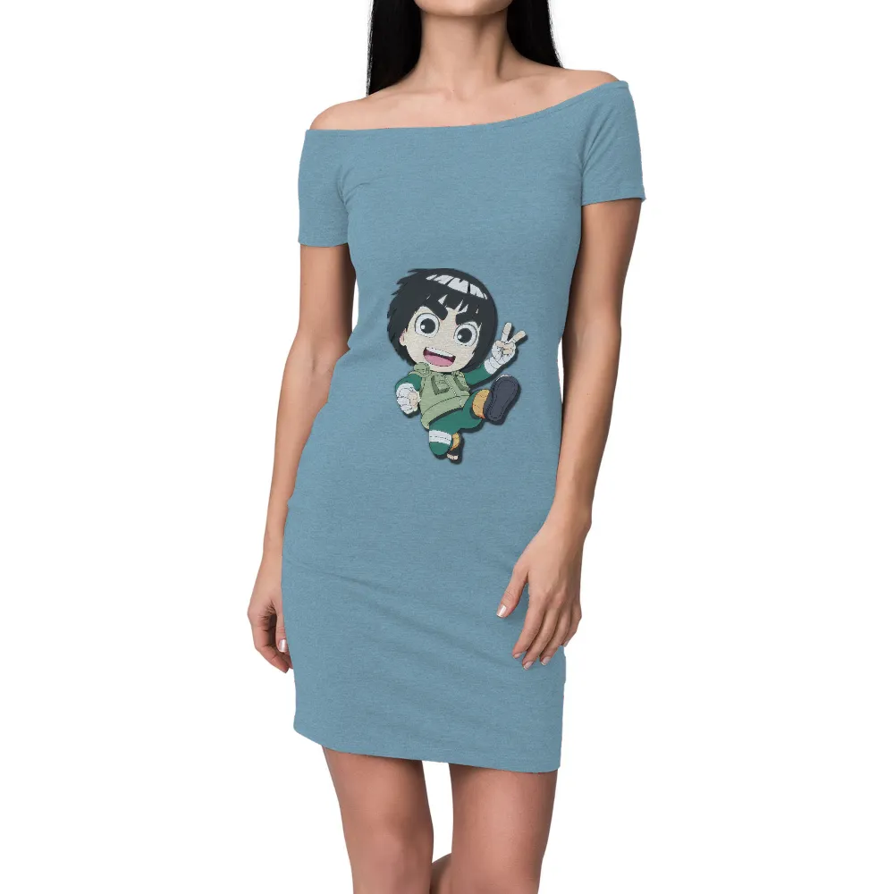 T-Shirts Custom: Rock Lee's Unwavering Spirit|baryon mode naruto shirt