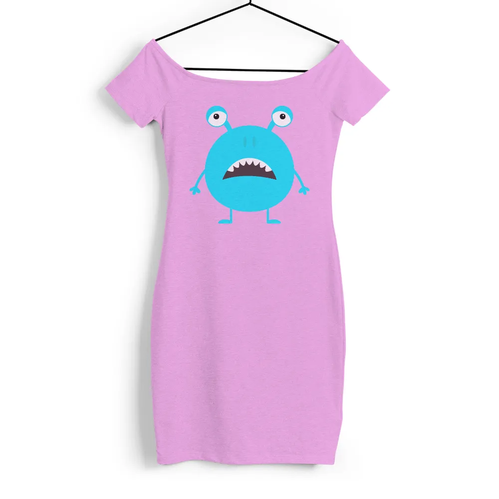 Customized Tee Shirts: Adorable Blue Monster - Quirky and Fun|cute easter shirts for adults