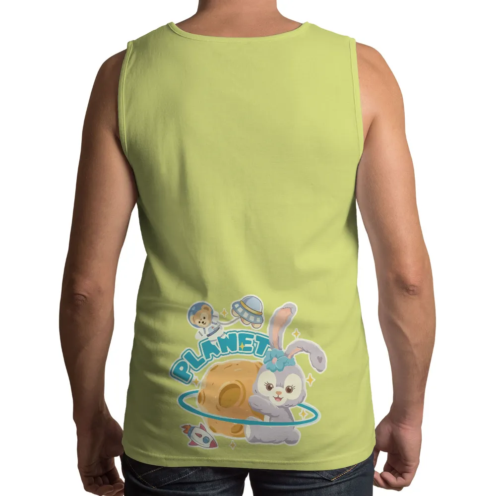 TShirt Printing: Space Bunny and Astronaut Friendship Adventure|easter bunny hanes mall